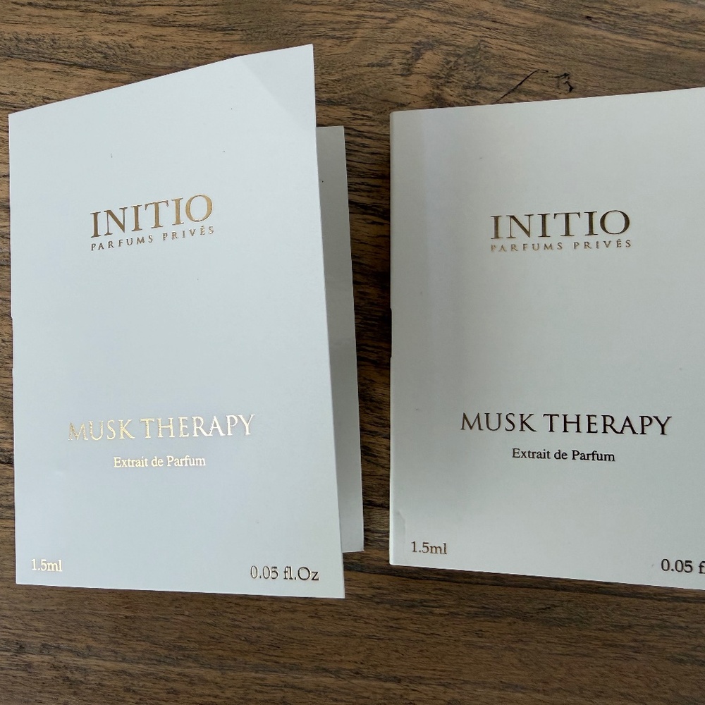 Initio Musk Therapy samples- 2x